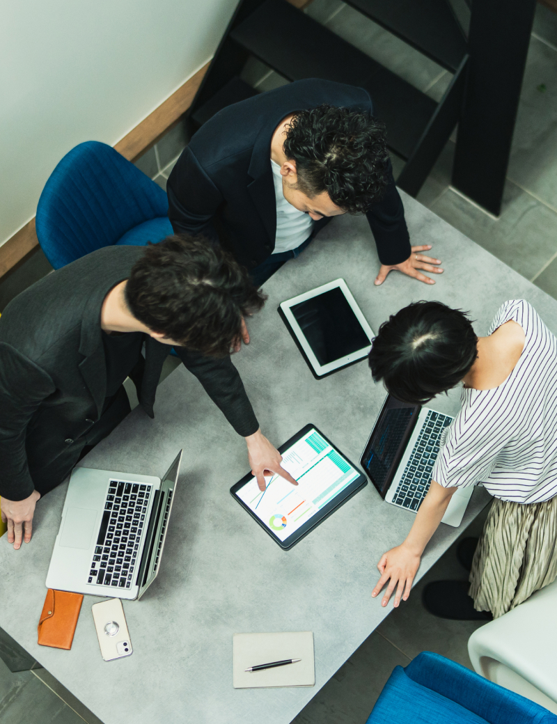 打ちあわせ風景 イメージ写真